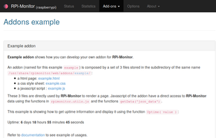 RPi-Monitor screenshot 3