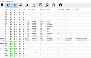 CrowdInspect screenshot 1