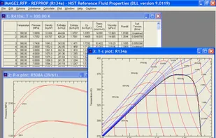 REFPROP screenshot 1