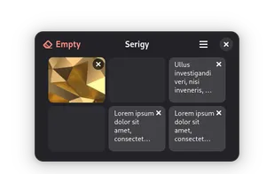 Serigy screenshot 1