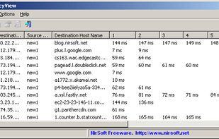 NetworkLatencyView screenshot 1