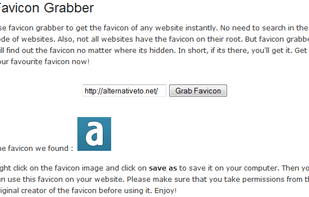 Favicon Grabber