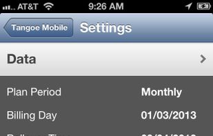 Tangoe Mobile screenshot 1