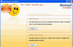 Kernel for IncrediMail Recovery screenshot 1