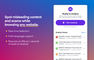Hiya Deepfake Voice Detector screenshot 2
