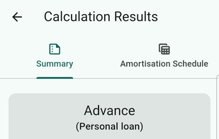 Curo Calculator screenshot 1