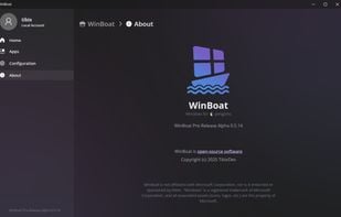 WinBoat screenshot 1