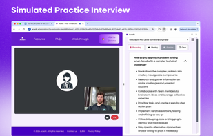 Mock interview simulation with realtime voice to voice. Making it seem like the real deal!