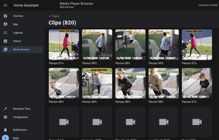Frigate NVR screenshot 1