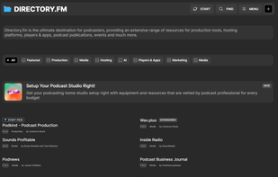 Directory.fm screenshot 2