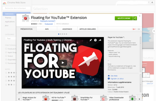 Floating for YouTube™ Extension screenshot 1
