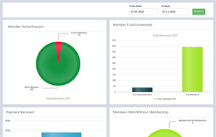 EzeGym Software screenshot 1