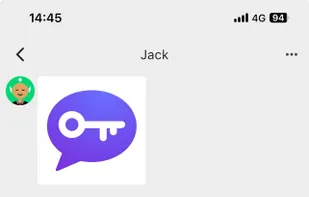 Keychat screenshot 1