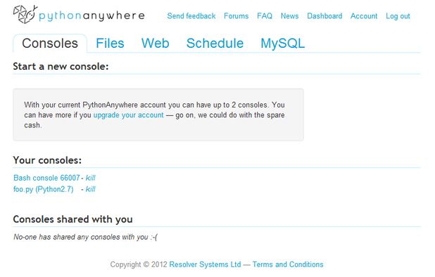 PythonAnywhere: Python development and | AlternativeTo