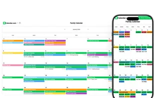 BCalendar Desktop and Mobile