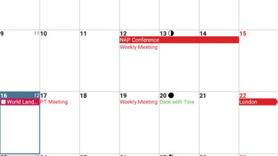 Full Monthly View