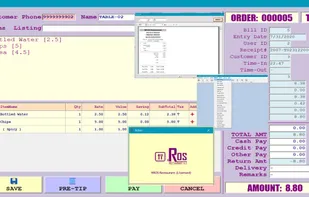 NROS Restaurant POS Billing Software screenshot 1