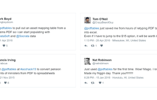 PDF Tables screenshot 1