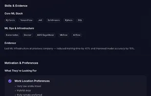 Maya Hiring Agent screenshot 2