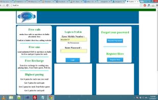 fcall.in screenshot 1