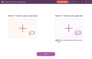 Apeaksoft Video Fixer screenshot 1