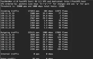 FastNetMon screenshot 1