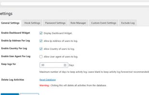 User Activity Log Pro screenshot 1