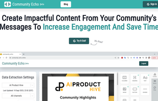 Community Echo screenshot 1