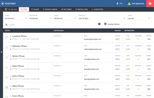 Bugfender screenshot 1