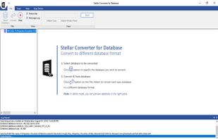 Stellar Converter for Database screenshot 1