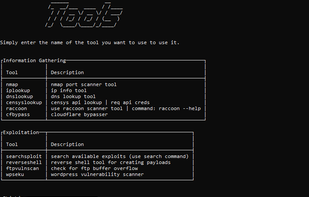 BabySploit screenshot 1