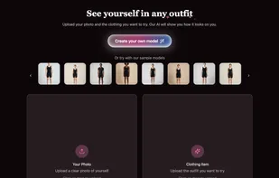 AI clothes try on
