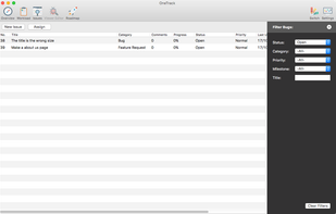 OneTrack screenshot 2