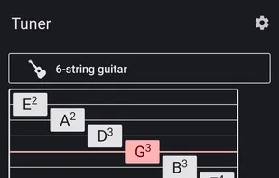 Tuner App screenshot 1