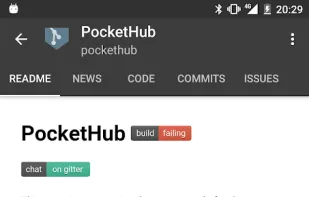 PocketHub for GitHub screenshot 2