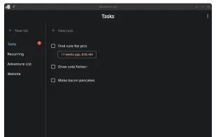 Adventure List screenshot 1