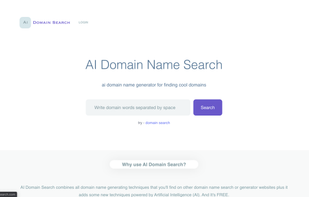 AI Domain Search screenshot 1