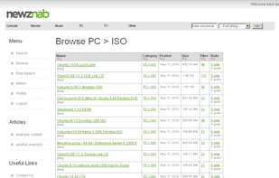 Newznab Classic screenshot 1