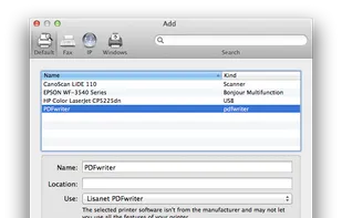 PDFwriter for Mac screenshot 1