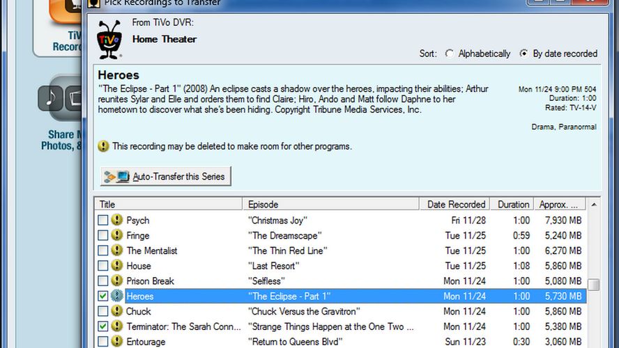 TiVo Desktop Plus Software gives you the ability AlternativeTo
