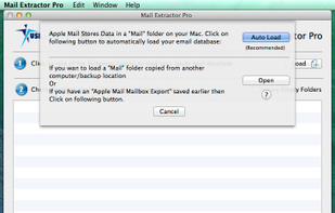 USL Mail Extractor Pro screenshot 1