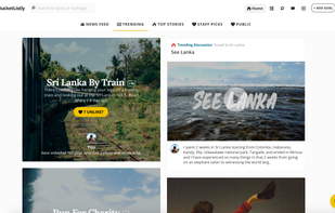 BucketListly screenshot 2