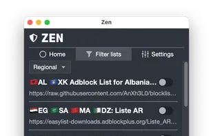 Zen Ad-Blocker screenshot 1