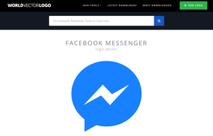 Worldvectorlogo.com Facebook Messenger logo