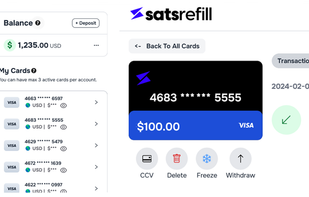 Satsrefill screenshot 1