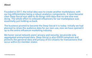 Deep.Social screenshot 1