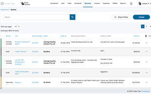 Trade Trak screenshot 2