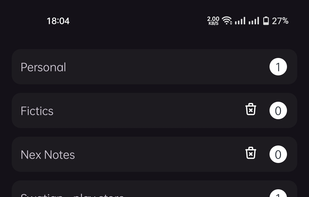 Nex Notes screenshot 2