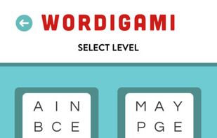 Wordigami screenshot 2