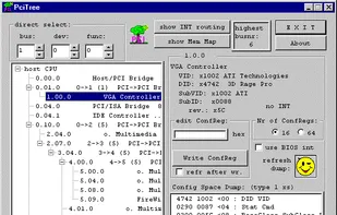 Pcitree screenshot 1